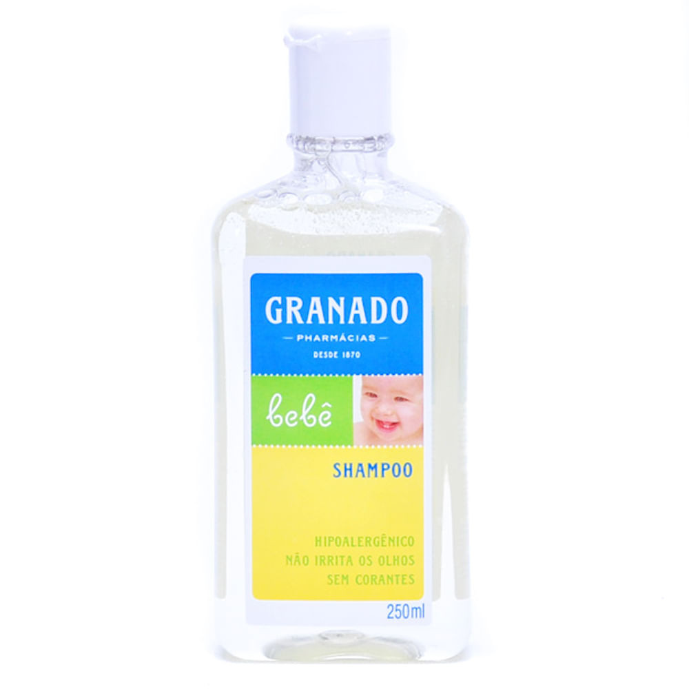Shampoo Infantil Granado Bebê Tradicional 250ml - Mom & Baby