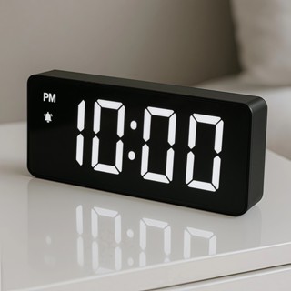 Relógio Despertador Digital LED De Mesa Com Despertador Alarme Temperatura,Para Quarto/Escritório em Oferta na Shopee