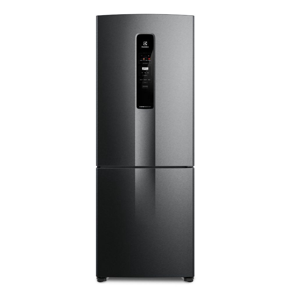 Geladeira Electrolux Frost Free Inverse 490L Inverter IB7B Preta