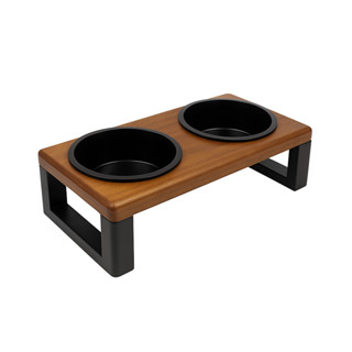 Comedouro Pet Elevado Tampa Hermética Tigelas Duplas Plástico Cães Gatos em Oferta na Shopee