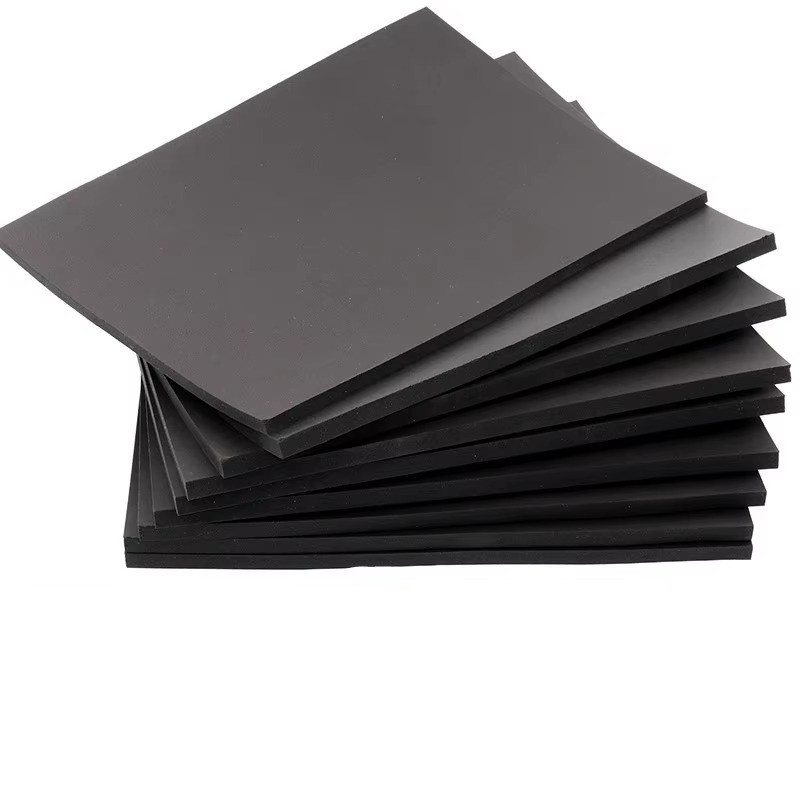 Manta Silicone Esponjosa Borracha preto para Máquina De Laminação