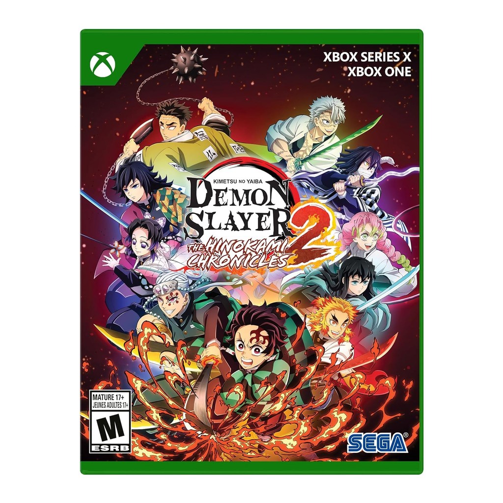 Demon Slayer Kimetsu no Yaiba The Hinokami Chronicles 2 Xbox Series X Midia Fisica
