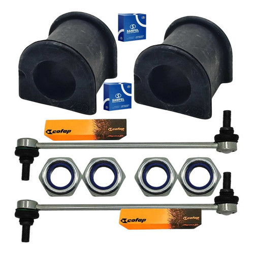 Par Bieleta Cofap E Bucha Barra Estabilizadora Sampel Dianteira Corolla 2009 10 11 12 13 14 15 16 17 em Oferta na Shopee