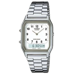 Relógio Casio Vintage AQ-230A-7BMQ Prata