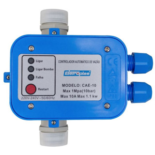Controlador Automático de Pressão Mono CAE-10-1 Eletroplas em Oferta na Shopee