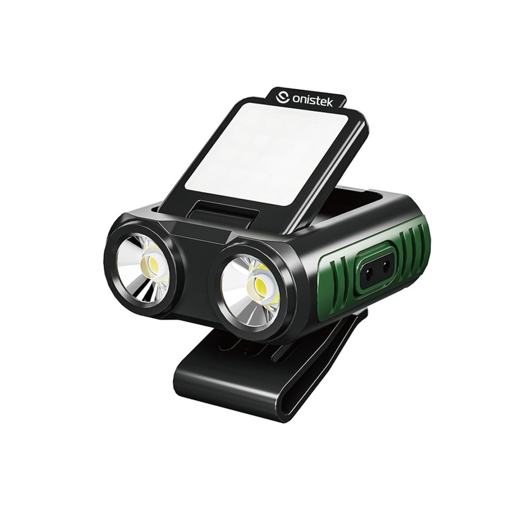 Lanterna   Tática 360lm LED USB Sensor Infravermelho Camping Trilha Resistente a Respingos