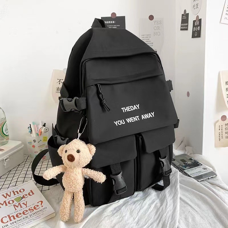 Mochila de escolar nylon casual Feminina/Masculino Menina/Menino BH-11617 em Oferta na Shopee