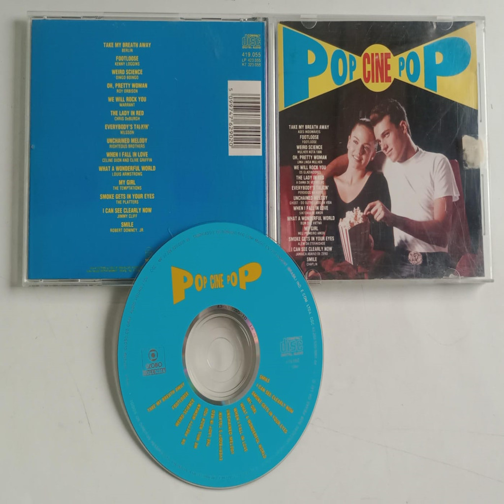 CD VÁRIOS ARTISTAS POP CINE POP