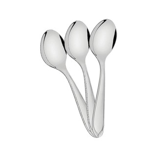 KIT - 6 Colheres de Sobremesa Luxo Laguna em Aço Inox CSITOP - Tramontina