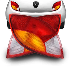 Lanterna Traseira Ford Ka 1997 1998 1999 2000 Tricolor Ré Cristal