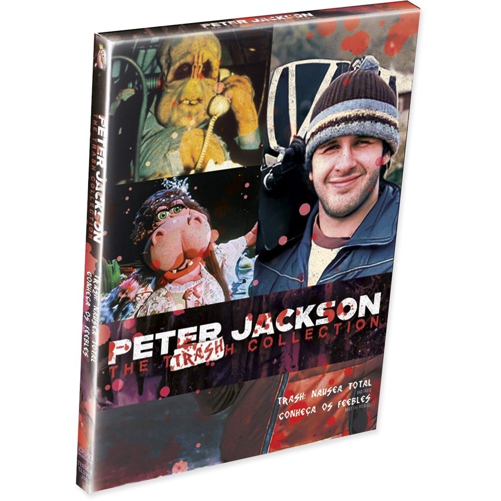 PETER JACKSON: THE TRASH COLLECTION (Digipack) - 2 filmes (Trash: Nausea Total + Conheça os Feebles)
