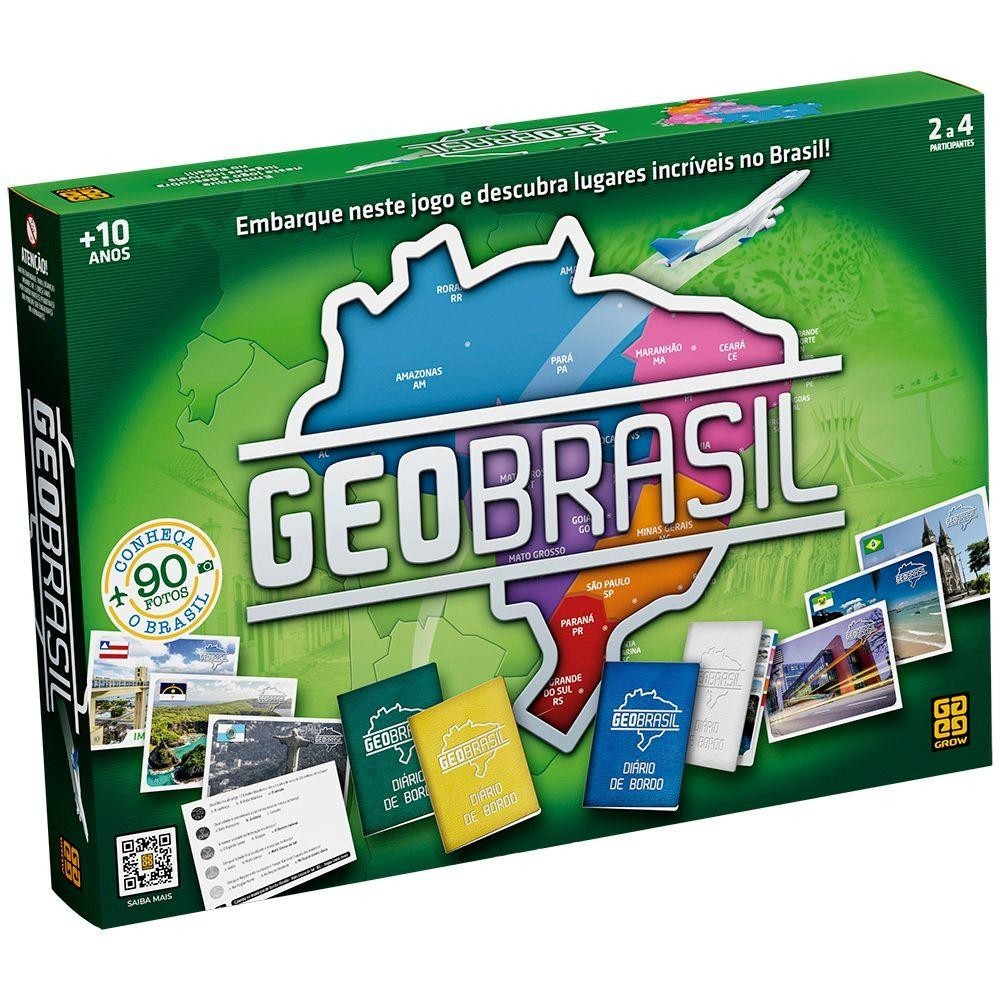 Jogo Geobrasil - Grow - Hobbies & Collections