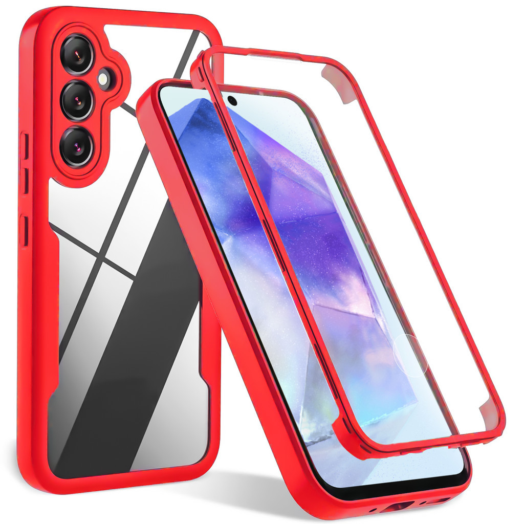 Para Samsung Galaxy A35 A14 A54 A34 M53 M33 A03 CORE A03 M52 A04E/A03 A13 A33 A53 A73 A23 360 Graus Capa