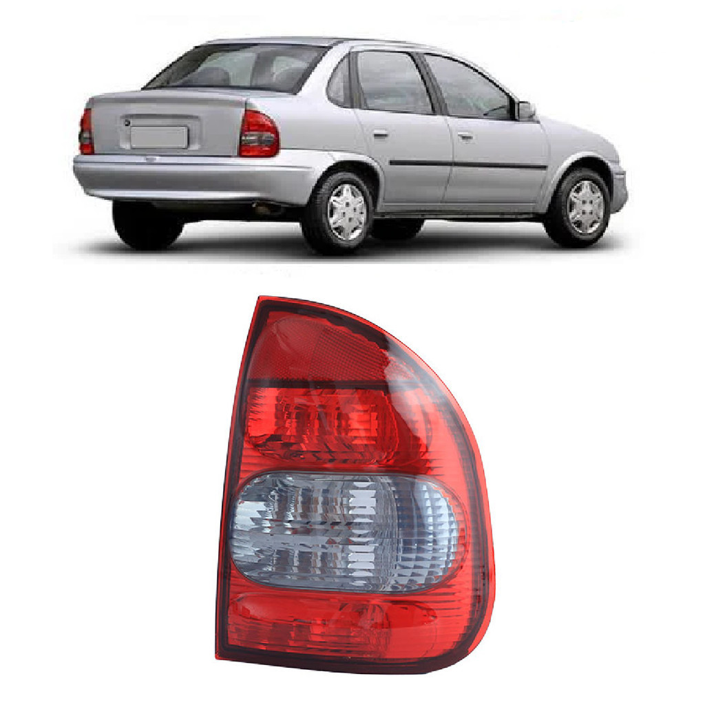 Lanterna Traseira Corsa Sedan 2000 2001 2002 2003 2004 2005 2006 2007 2008 2009 2010 Fume Lado Direito Passageiro em Oferta na Shopee
