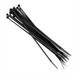 Abraçadeira Plástica Super Reforçada Preta 380 X 7,8 X 1,75mm - Kit 100 Peças - DNI 5067