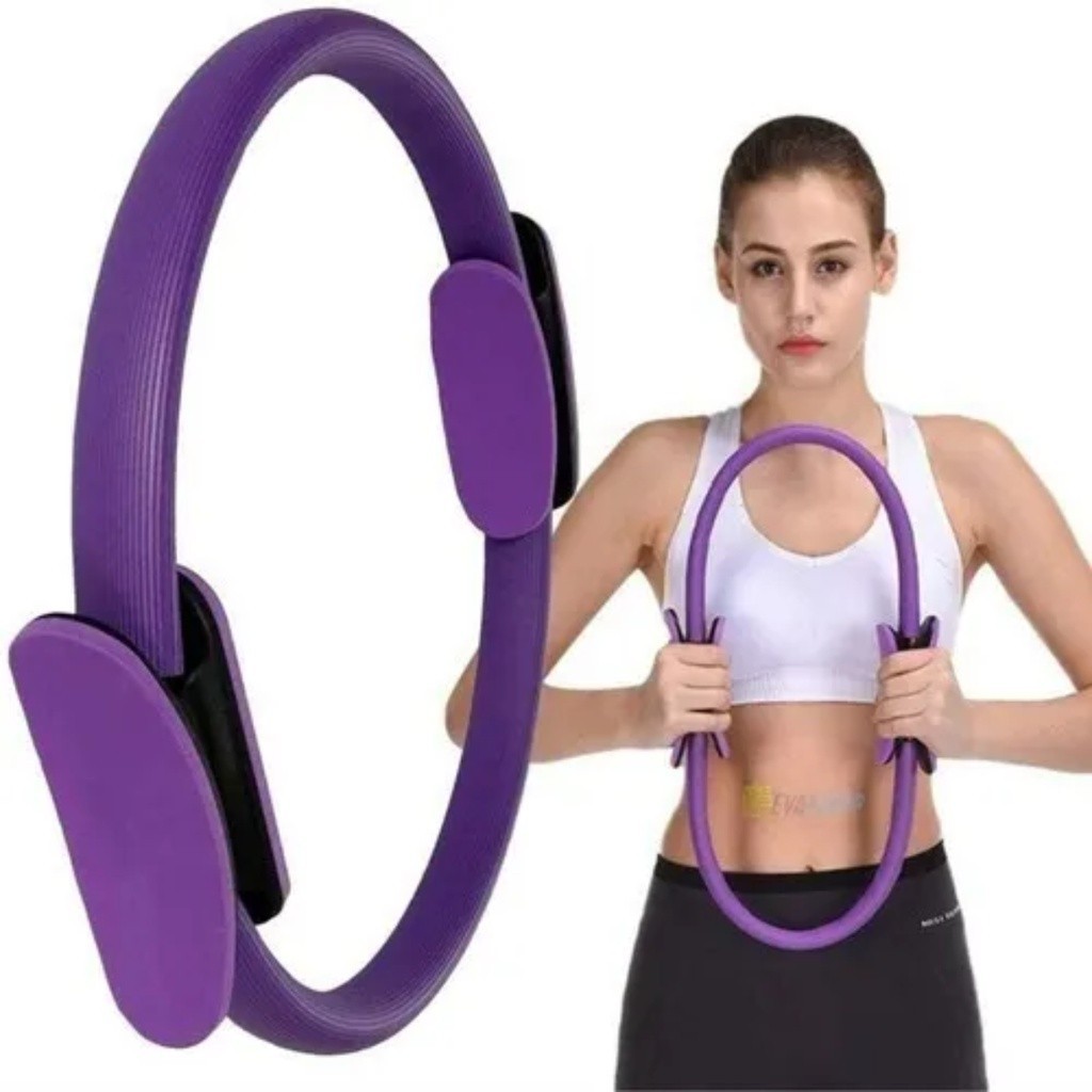 Anel Tonificador Arco Pilates Yoga Flexível Fitness em Oferta na Shopee