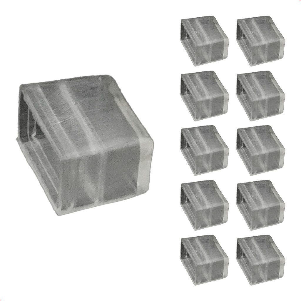 Kit 10 Capa Terminal 10mm Para Fita Led Connect IP65 - Avant