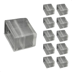 Kit 10 Capa Terminal 10mm Para Fita Led Connect IP65 - Avant