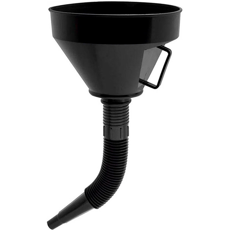 Funil Plástico Preto 145mm com Ponta e Bico Flexível SPARTA 5372059 em Oferta na Shopee