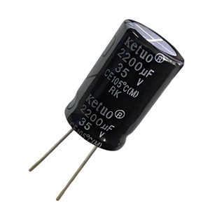 10 Peças Capacitor Eletrolítico 2200uf 35v 2200 x 35 105ºC em Oferta na Shopee
