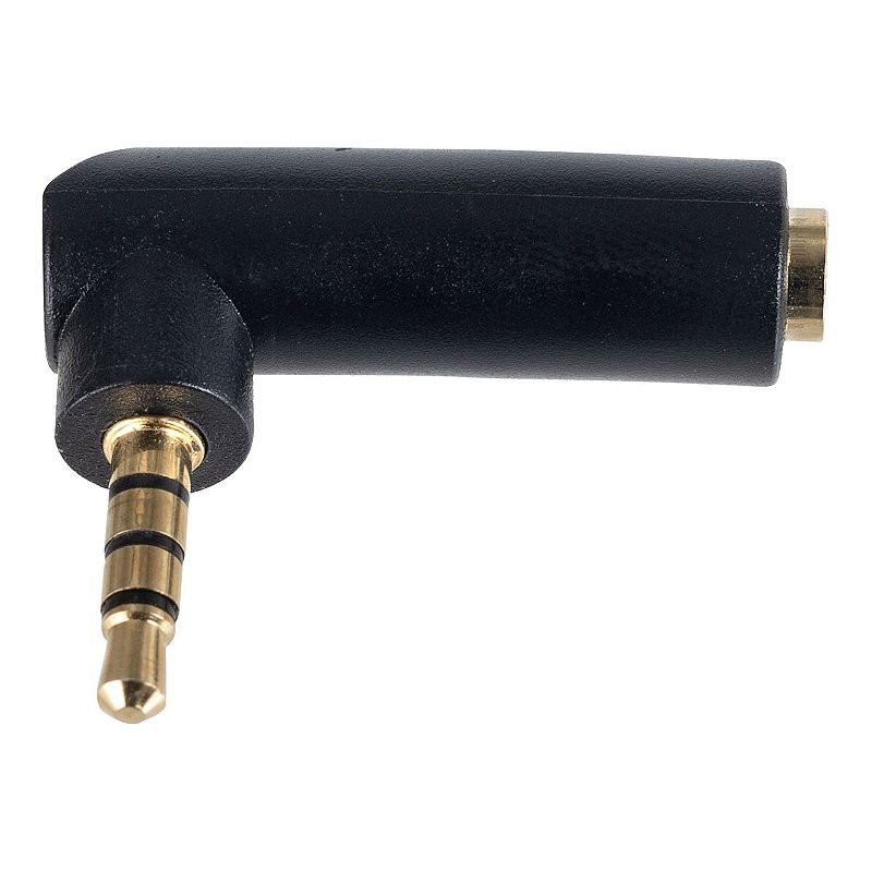 Adaptador P3 macho/fêmea 90 graus em Oferta na Shopee
