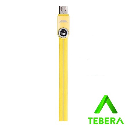 Cabo dados e carregador micro usb 2.1a amarelo Smartphone