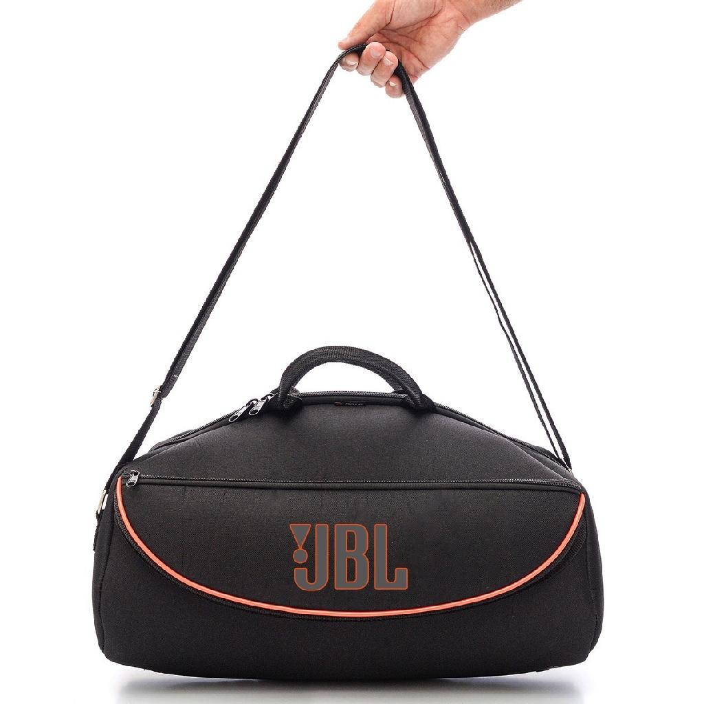 Imagem Case Estojo Bolsa Mala Para Jbl Boombox 3 C/ Bolso Alça Nova