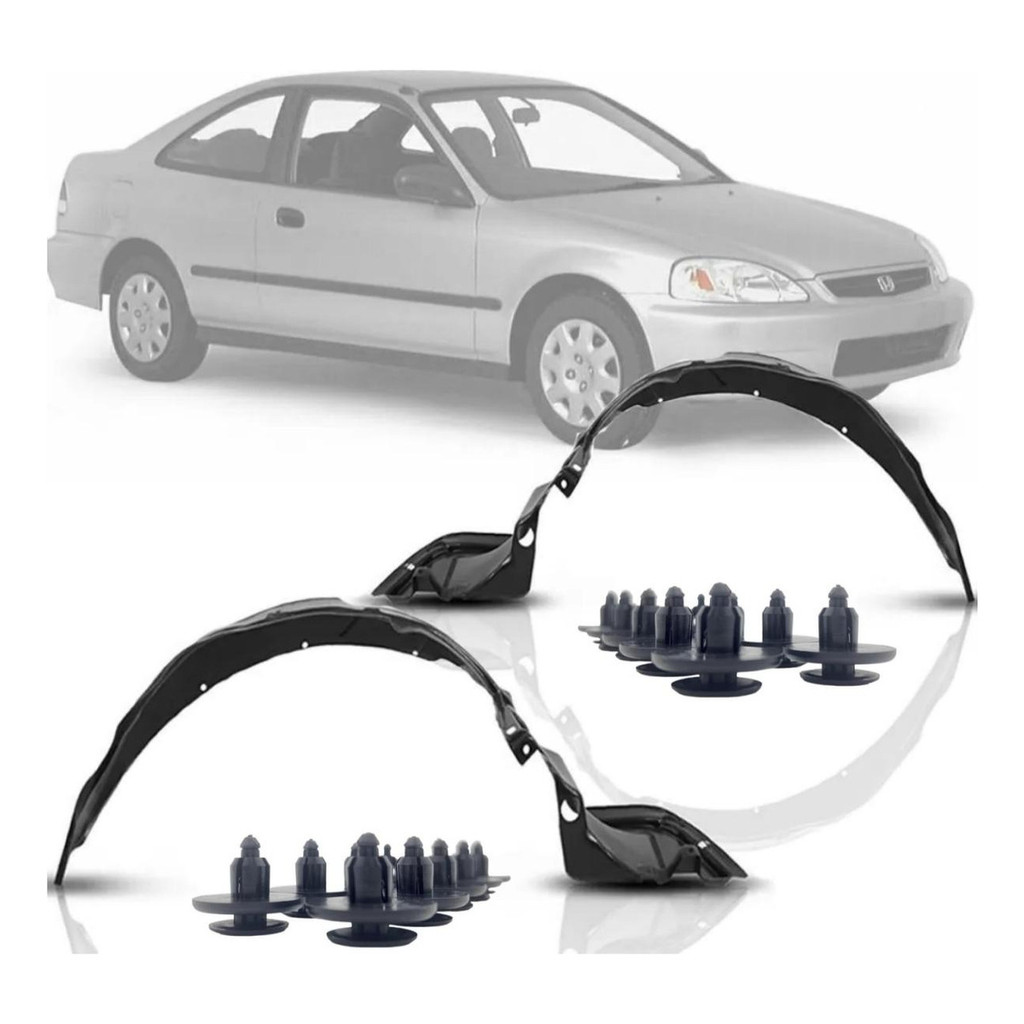 Parabarro Honda Civic 96 97 98 99 00+ C/grampo