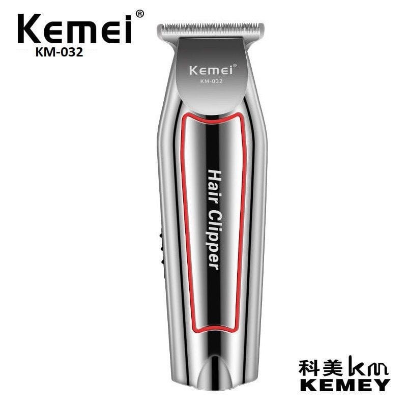 Máquina Cortar Kemei Acabamento Profissional Sem Fio KM-032 220v