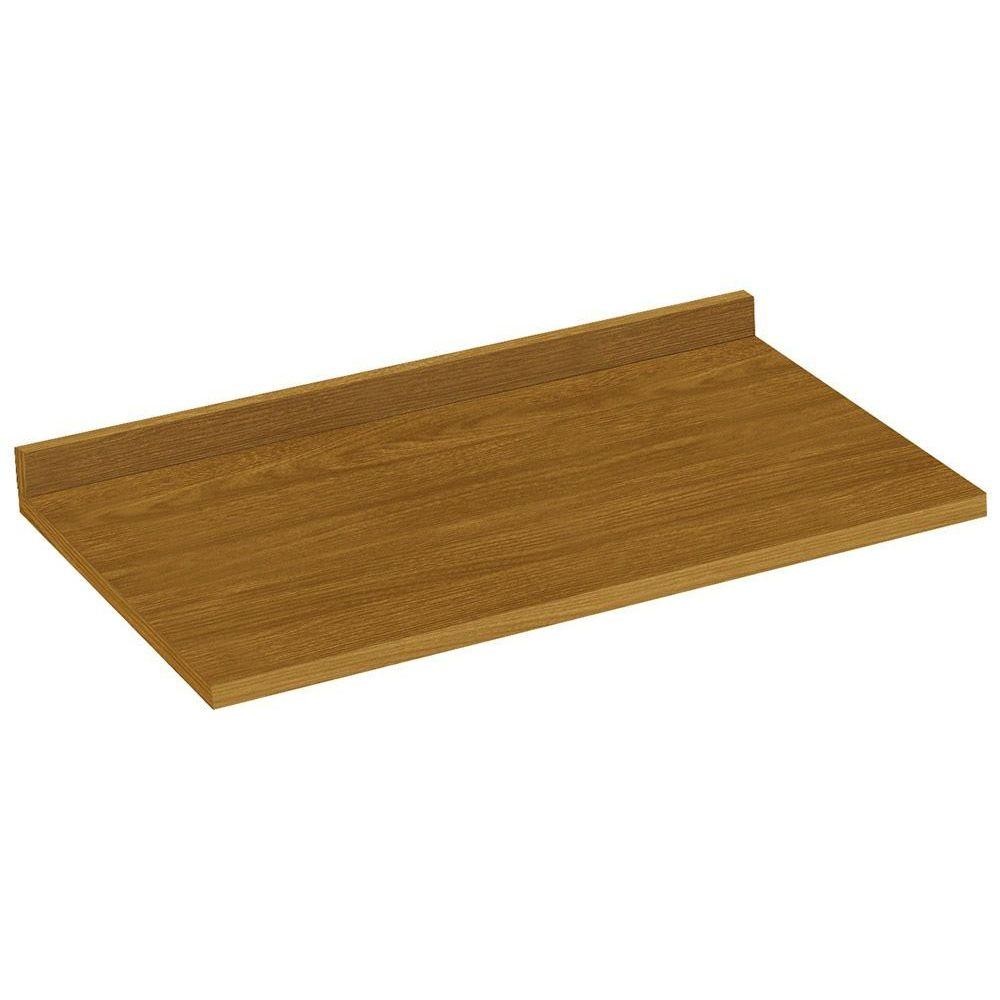 Tampo p/ Balcão Cozinha Gabinete Americana 80x53cm Nature - Henn
