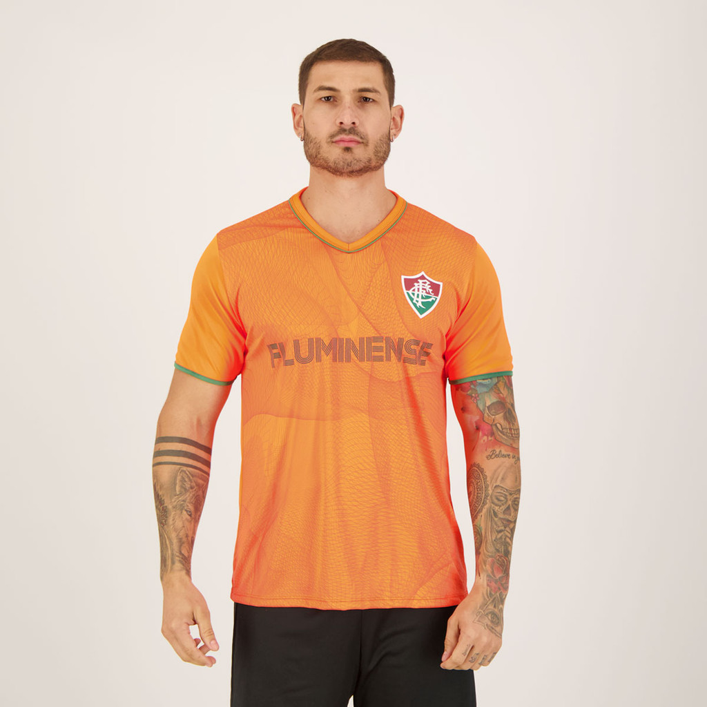 Camisa Fluminense Portals Laranja - Sports & Outdoors