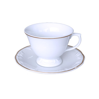 1 Xícara Chá C Pires Filete Ouro Pomerode Porcelana Schmidt em Oferta na Shopee