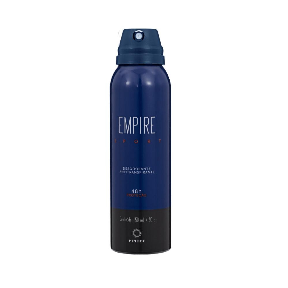 Desodorante Aerossol Antitranspirante Empire Sport 150ml