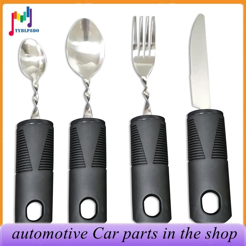 4 Pçs Talheres Dobráveis Utensílio Para Deficientes Utensílios Ponderados Adultos Idosos Construídos De Mesa Adaptativos em Oferta na Shopee