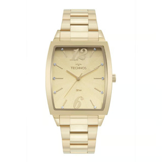 RELÓGIO TECHNOS FEMININO DOURADO QUADRADO 2035MWV/1X em Oferta na Shopee