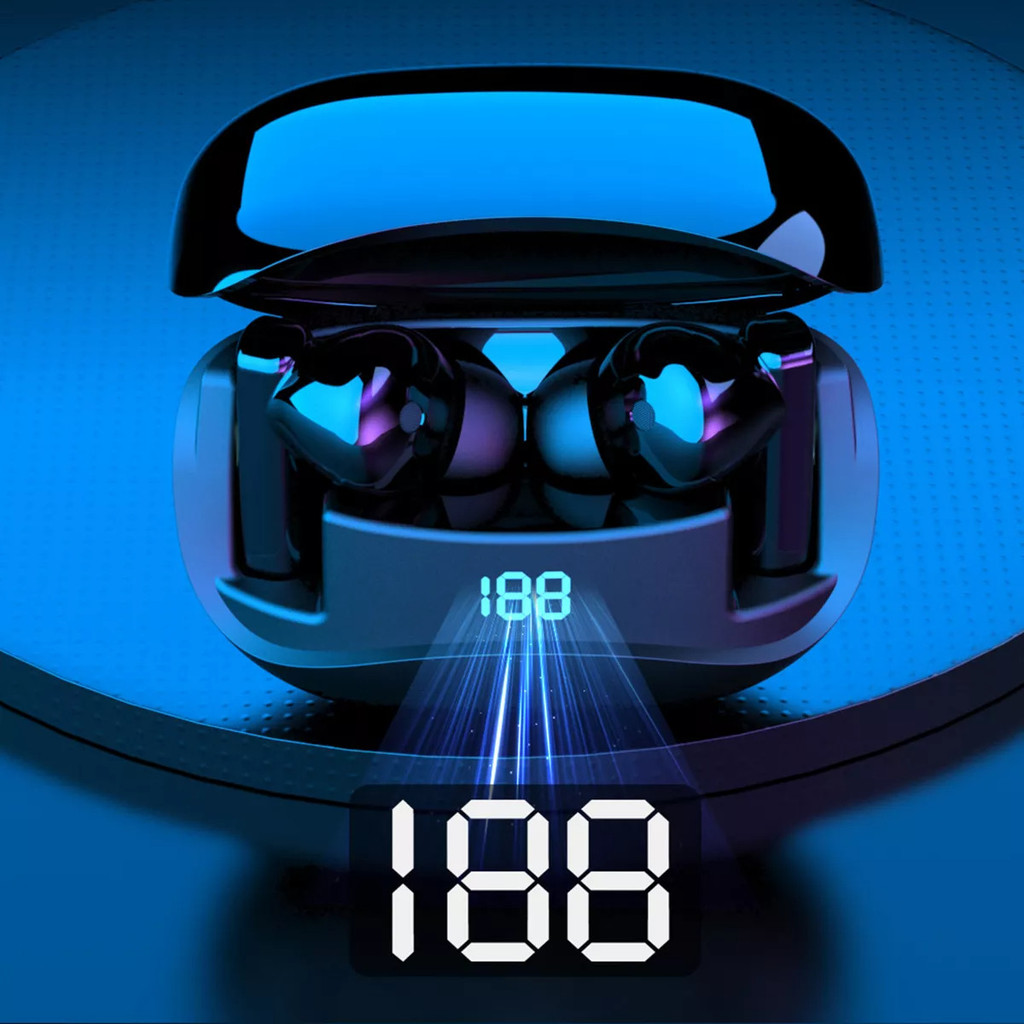 Fones de ouvido Bluetooth TWS Mate 60, controle de toque, redução de ruído ativa em Oferta na Shopee