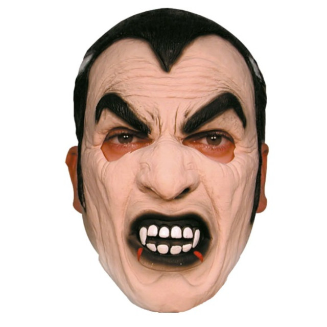 Máscara Vampiro Drácula Halloween Carnaval Fantasia Teatro Terror Assustador Dia das Bruxas Zumbi Cosplay Horror Monstro