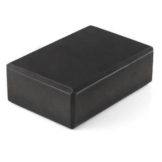 Bloco De Yoga EVA Preto Alta Densidade Antiderrapante Para Pilates Alongamento Meditação Funcional em Oferta na Shopee