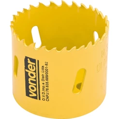 Serra copo aço rápido 16mm bimetálica para metal - Vonder