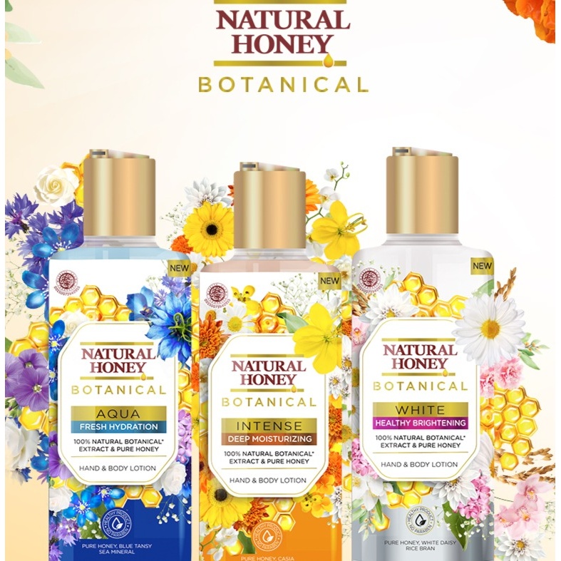Loção Botânica Para Mãos E Corpo Com Mel Natural 200ml