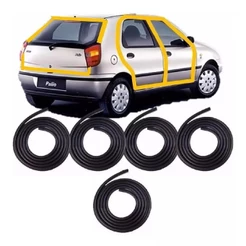 Kit Borracha Vedação Palio 96 97 98 Até 04 4 Portas + Mala