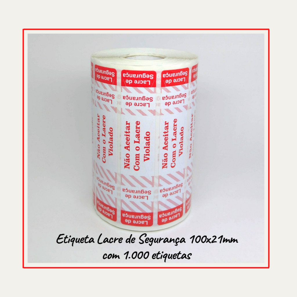 Etiqueta Lacre Universal Para Delivery Ifood Rappi Selo Saco Sacola Caixa em Oferta na Shopee