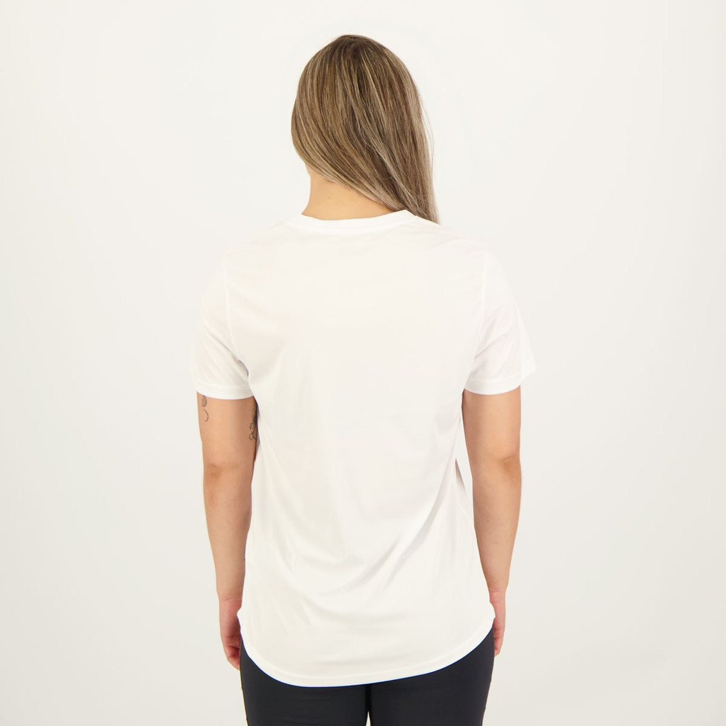 Detalhes do Camiseta Fila Basic Sports Polygin Feminina Branca