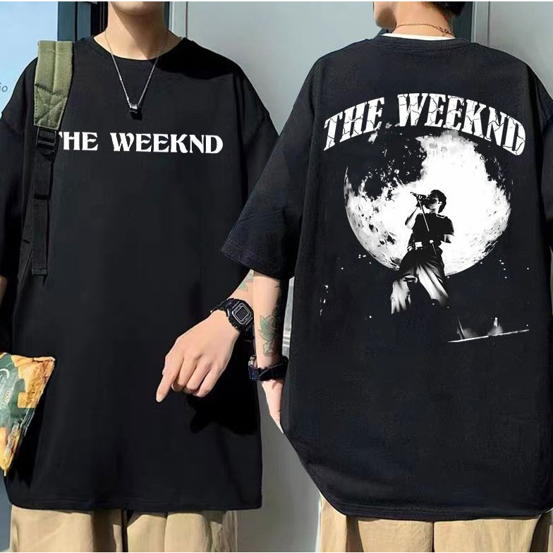 T Shirt Camiseta Básica Algodão Unissex The Weeknd Cantor Moda Sucesso Oferta em Oferta na Shopee
