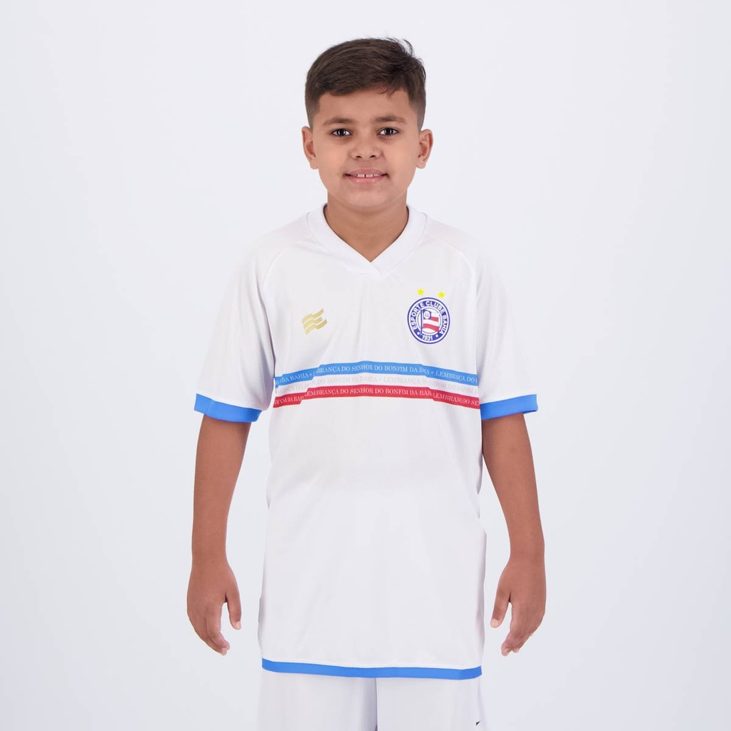 Camisa Esquadrão Bahia I 2023 Torcedor Juvenil - Sports & Outdoors
