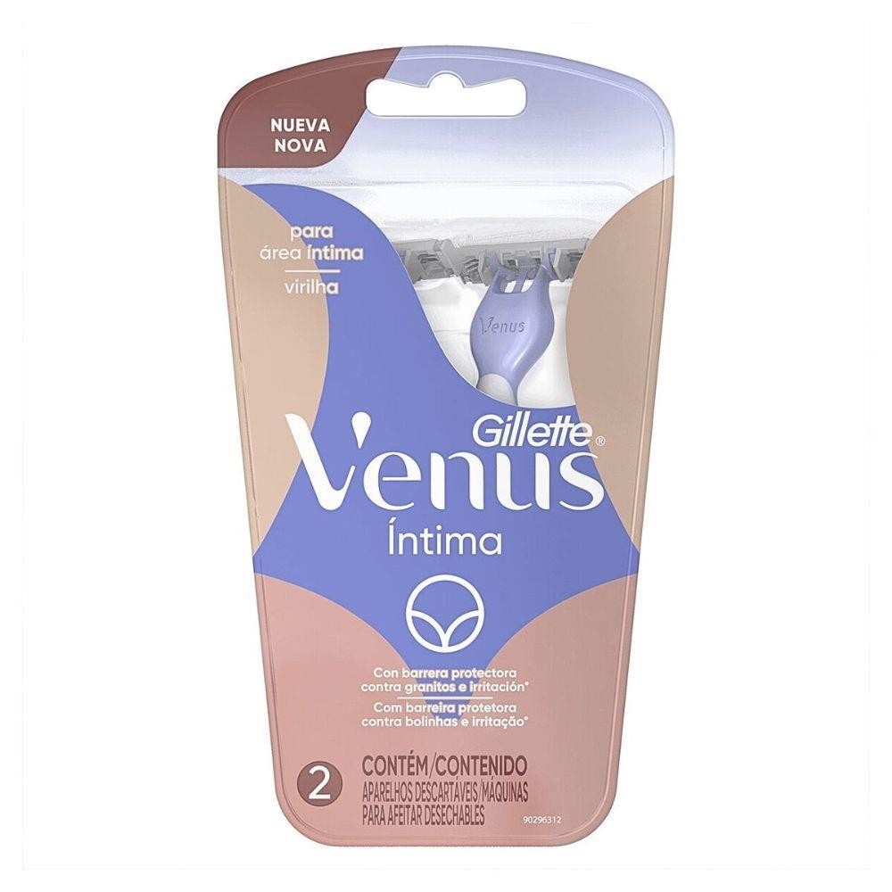 VENUS ÍNTIMA APARELHO DE DEPILAR COM 2 UNIDADES em Oferta na Shopee