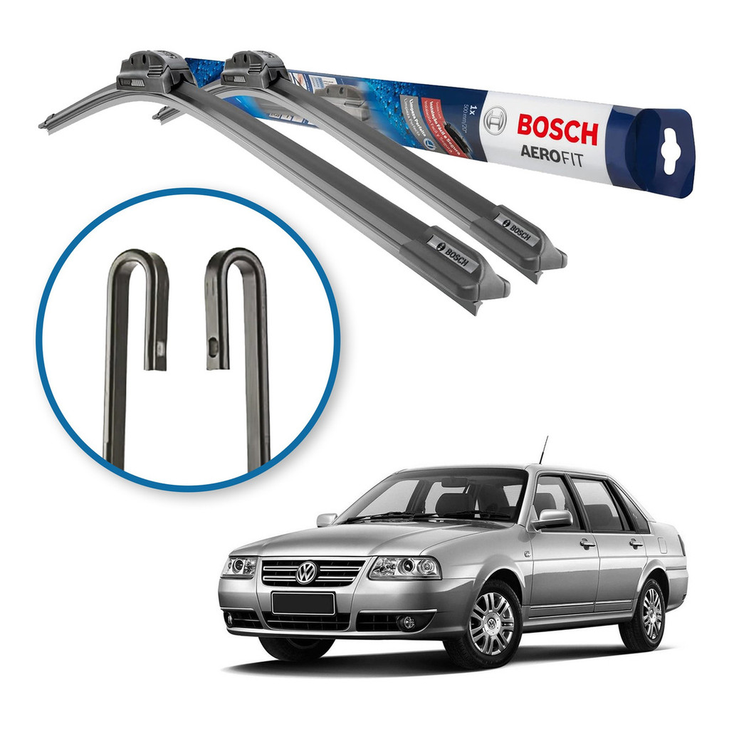 Palheta Limpador Parabrisa Original Bosch Volkswagen Santana 1998 A 2006 em Oferta na Shopee