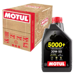 Óleo Motul 5000+ 20w50 Semissintético Atacado Caixa C/ 12 Litros