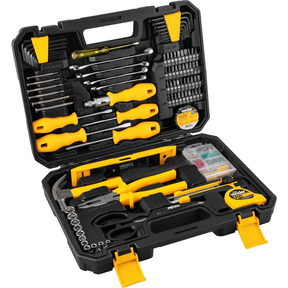 Jogo De Ferramentas Com 163 Peças Vonder em Oferta na Shopee
