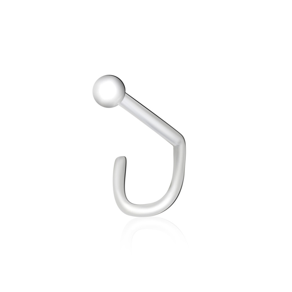 LOMISS Piercing Nariz Nostril Bioflex em Oferta na Shopee